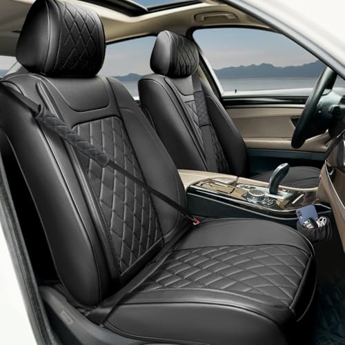 Luxury Leather Car Seat Covers - 2 Pack