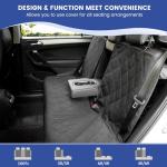 Allansing Luxury Dog Car Seat Cover