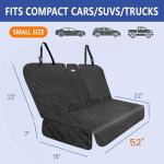 Allansing Luxury Dog Car Seat Cover
