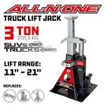Heavy Duty 3 Ton Bottle Jack & Stand