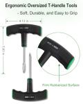 Tire Repair Kit with Valve Tool & Rubber Plugs
