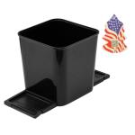 HAUSSIMPLE Car Trash Can with Free Stability Flaps