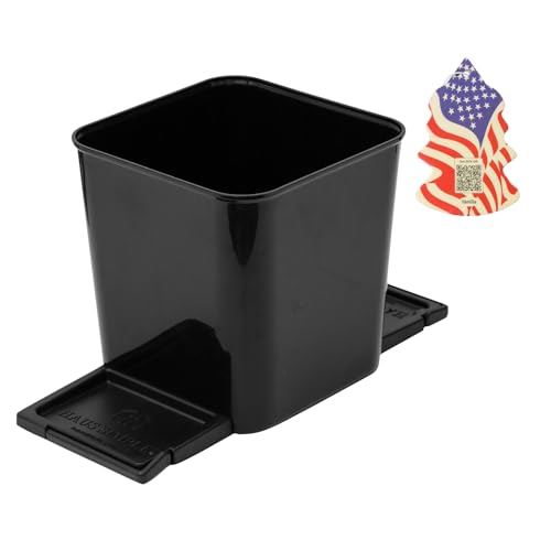 HAUSSIMPLE Car Trash Can with Free Stability Flaps