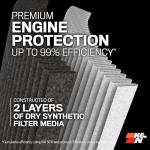 K&N Washable Lifetime Air Filter for Toyota V6