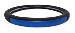 Thin Blue Line Premium Steering Wheel Cover for SUVs