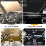 EcoNour Sunshade Protector for Dashboard Defense