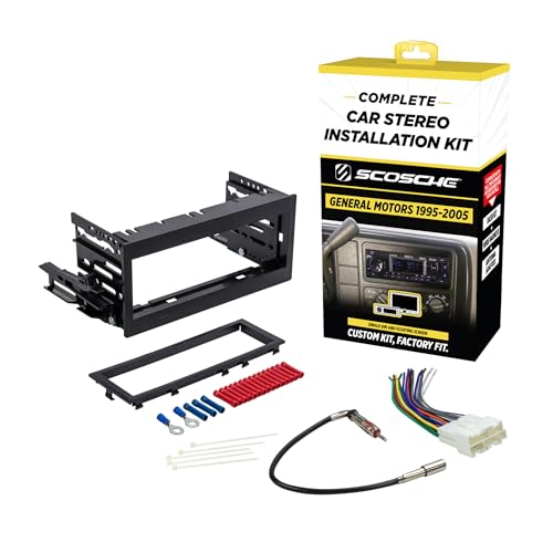 Scosche GM9505CS Complete Single DIN Stereo Kit