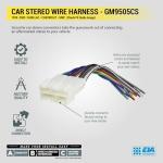 Scosche GM9505CS Complete Single DIN Stereo Kit