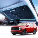 Custom-Fit Tahoe Windshield Sun Shade Umbrella