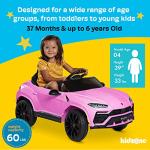 Pink Lamborghini Urus Ride-On Toy Car for Kids