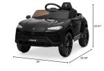 Lamborghini Urus Kids Electric Ride-On Car - Black