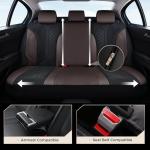 Luxury Leather Seat Covers for 5-Seater Cars