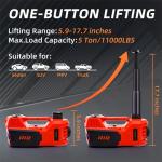 Electric Car Jack Kit with Air Pump and Wrench
