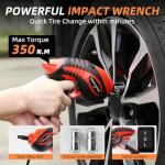 5 Ton Electric Car Jack Kit with Impact Wrench