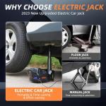 5 Ton Electric Car Jack Kit with Impact Wrench