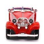 Diecast Metal Antique Classic Car Model - Red