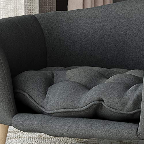 Samuel Small Plush Pet Bed - Dark Gray