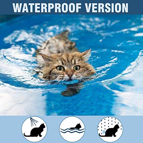 Flea and Tick Collar for Cat, Made with Natural Plant Based Essential Oil, Safe and Effective Repels Fleas and Ticks, Waterproof, 12 Months Protection, 13.8 in (2 Packs) from Taom LLC
