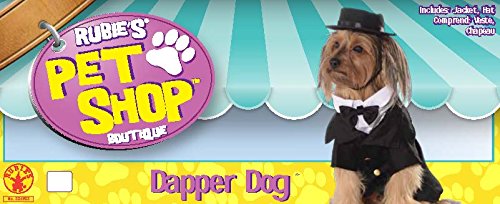Rubie's Dapper Dog Pet Costume, Large by Rubies Costume Company