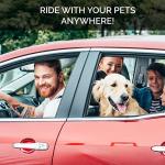 Adjustable Dog Seat Belt Tether for Car 2-Pack