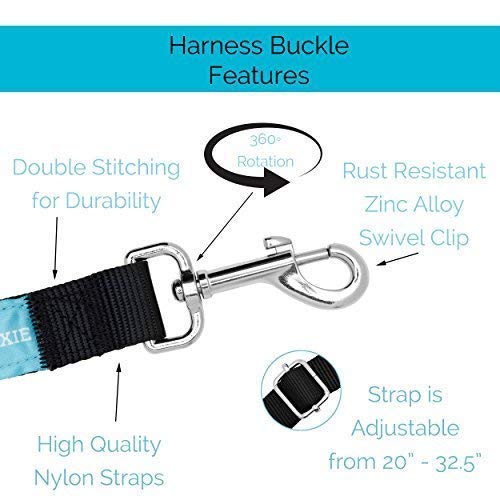Dog Seat Belt Pet Dog Cat Car Seatbelt Safety Tether - 2 Pack - Adjustable Harness Belts Pet Leash - Heavy Duty Nylon Seatbelts - Universal Fit Cars Truck SUV by Duke & Dixie