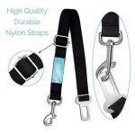 Adjustable Dog Seat Belt Tether for Car 2-Pack