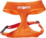 Orange Soft Mesh Dog Harness - Ghost Hunter Design