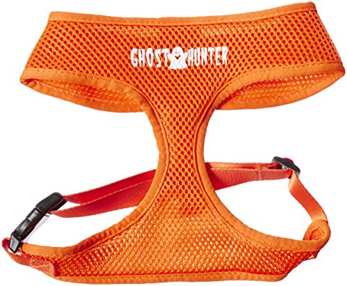 Mirage Pet Products Ghost Hunter Design Soft Mesh Dog Harnesses, Large, Orange by Mirage Pet Products