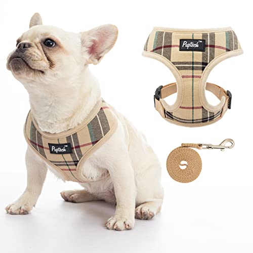 PUPTECK Soft Mesh Dog Harness Pet Puppy Comfort Padded Vest No Pull Harnesses by PUPTECK