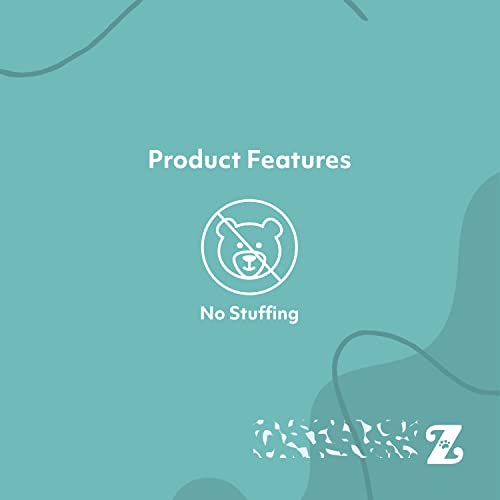 ZippyPaws - Skinny Peltz No Stuffing Squeaky Plush Dog Toy, Fox, Raccoon, and Squirrel - Large from ZippyPaws