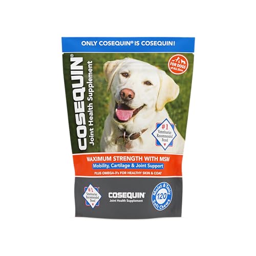 Nutramax Laboratories Cosequin Soft Chews with MSM and Omega-3s, 120 Ct from Nutramax Laboratories