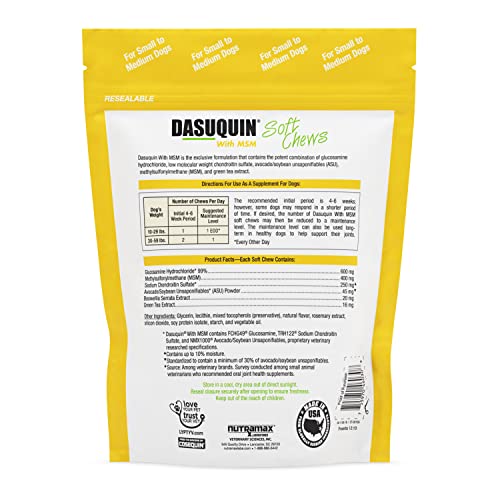 Nutramax Laboratories Dasuquin with MSM Soft Chews from Nutramax Laboratories