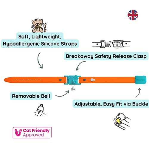 Kittyrama Cat & Kitten Collars. As Seen in Vogue. Award Winning. Vet Approved. Breakaway, Hypoallergenic, Comfy & Soft. Other Styles Available by Kittyrama