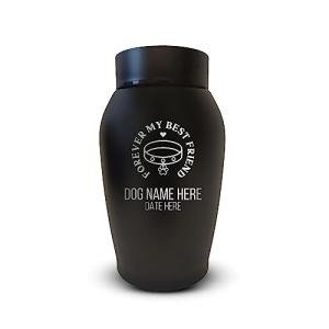 Custom Engraved Dog Keepsake Urn for Ashes