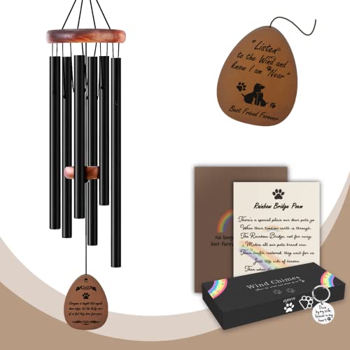 Dog Sympathy Wind Chimes - Pet Memorial Gifts
