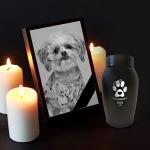 Custom Engraved Dog Keepsake Urn for Ashes