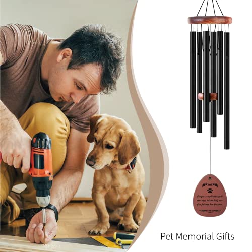 Dog Sympathy Wind Chimes - Pet Memorial Gifts