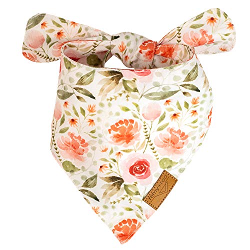Remy+Roo Dog Bandanas - Rubi Set | Premium Fabric | Unique Shape | Adjustable Fit | Multiple Sizes