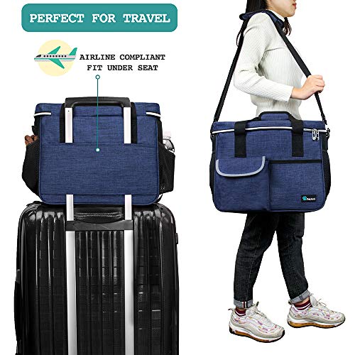 PetAmi Dog Travel Bag with Food Container and Bowls