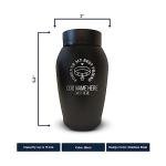 Custom Engraved Dog Keepsake Urn for Ashes