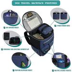 Dog Travel Backpack and Food Carrier Set