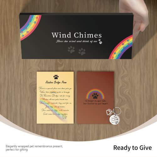 Dog Sympathy Wind Chimes - Pet Memorial Gifts
