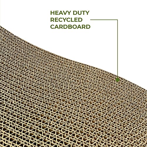 2-Pack Reversible Corrugated Cat Scratcher - Ultimate Playtime