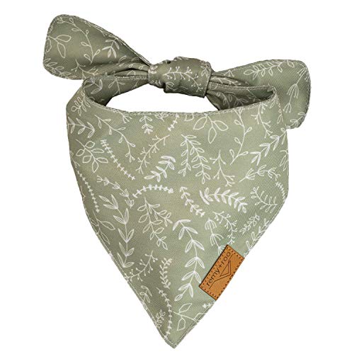 Remy+Roo Dog Bandanas - Rubi Set | Premium Fabric | Unique Shape | Adjustable Fit | Multiple Sizes
