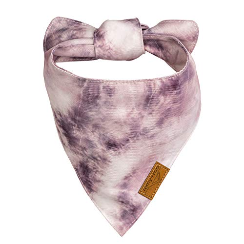 Remy+Roo Dog Bandanas - Elise Set | Premium Fabric | Adjustable Fit