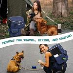 Dog Travel Backpack and Food Carrier Set