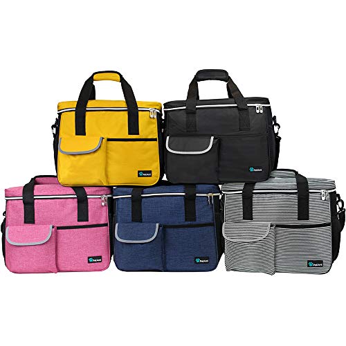 PetAmi Dog Travel Bag with Food Container and Bowls