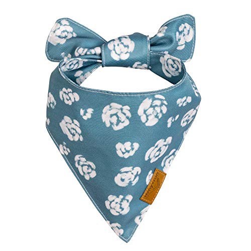 Remy+Roo Dog Bandanas - Elise Set | Premium Fabric | Adjustable Fit