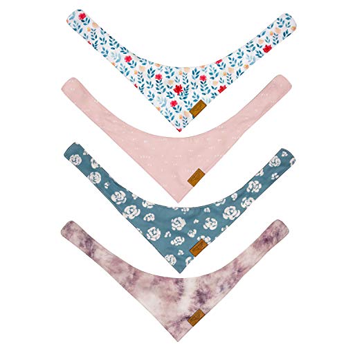 Remy+Roo Dog Bandanas - Elise Set | Premium Fabric | Adjustable Fit