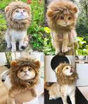 RosyLife Lion Mane Wig for Pets Costumes